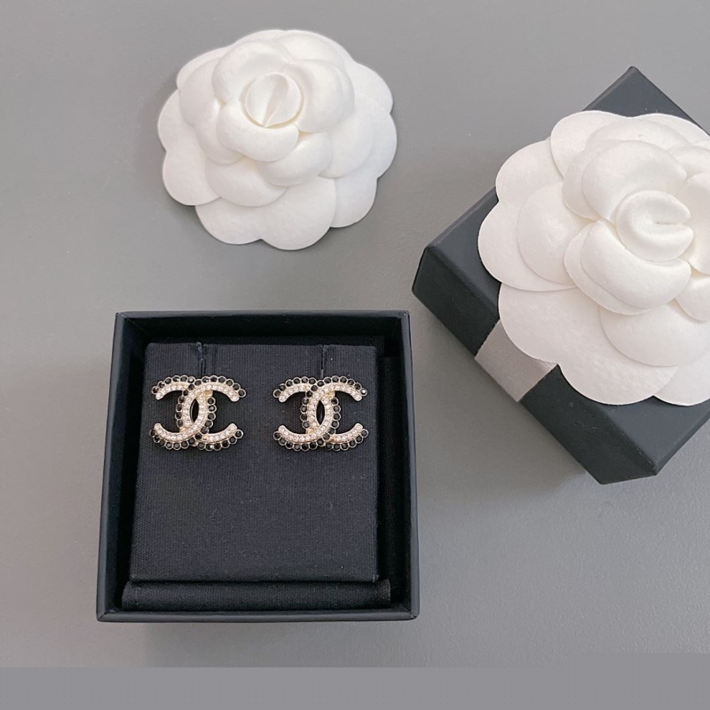 Ch*el earrings